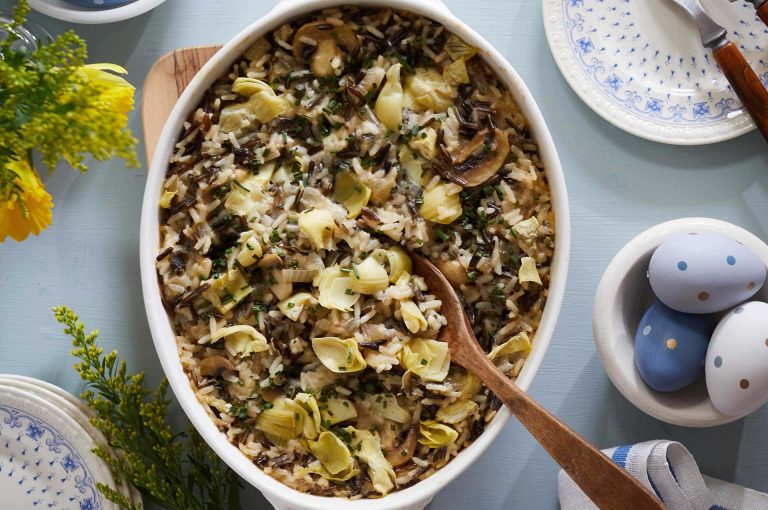 Baked Wild Rice Casserole Recipe | Pioneer